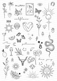 the stamper's workshop stamps are designed to look like tattoos and other things