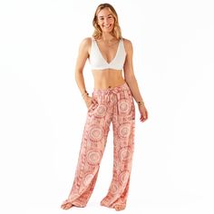 Made from our signature breathable Rayon fabric this casual drawstring pant has an ultrasoft and lightweight feel. Featuring a relaxed fit with a mid-rise elastic drawstring waist and convenient front ✨POCKETS✨, these pants are perfect for the beach or a lazy lounge day! Note: This style runs long. We recommend sizes Small-Extra Large for those 5'6 to 5'10. For those shorter than 5'6, try Petite S/M! Wide Leg Drawstring Pants, Cute Christmas Pajamas, Flowy Shorts, New Pant, Pants Large, Rayon Fabric, Christmas Pajamas, Drawstring Pants, Summer Outfit