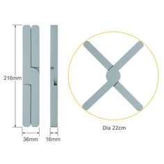 an image of the width of a pair of suspenders with measurements for each pair