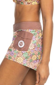 A handy side pocket securely stores your valuables as you stroll the shore in these cotton-kissed cover-up shorts. Zip fly with two-button closure Flap-patch pocket 72% recycled polyester, 18% polyester, 10% cotton Hand wash, dry flat Imported Beachy Shorts With Pockets For Beach Season, Casual Surfing Shorts With Pockets, Cotton Beach Shorts With Pockets, Cotton Shorts With Pockets For Beach Season, Beachy Cotton Bottoms With Pockets, Surfing Bottoms With Pockets, Surfing Shorts With Pockets, Beach Season Surfing Shorts With Pockets, Cotton Shorts With Pockets For Beach