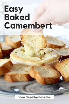 This next-level Baked Camembert is perfect for holiday entertaining, such a hit at Thanksgiving, Christmas and New Year parties!