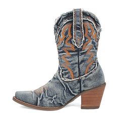 The beauty of these boots is beyond compare, so forget him and pair our Y'all Need Dolly Denim boots with a night out on the town. You could have your choice of boots, but why look any further when you've found it with a 3' heel, almond toe and 9' height making the perfect statement boot.Closure Type: Pull OnShaft Circumference: 9 InchesBoot Shaft Height: 9 InchesShoe Heel Height: 3 InchesUpper/Outer Base Material: 50% Leather, 50% SyntheticShoe Lining Material: FabricSole Material Content: 100… Western Denim Boots For Rodeo, Denim Blue Boots For Winter, Winter Denim Blue Boots, Western Denim Blue Boots For Fall, Western Style Denim Blue Boots For Fall, Denim Blue Western Boots For Fall, Denim Blue Winter Boots, Western Denim Boots With Round Toe, Casual High Ankle Denim Boots