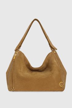 M.A.B. Hobo Leather Shoulder Bag With Gold-tone Hardware For On-the-go, Designer Double Handle Hobo Bag For Everyday, Chic Hobo Bag With Gold-tone Hardware For On-the-go, Luxury Hobo Shoulder Bag With Gunmetal Hardware, Designer Everyday Hobo Shoulder Bag, Designer Hobo Shoulder Bag For Everyday Use, Designer Hobo Bag With Double Handle For Everyday, Designer Hobo Bag For Everyday, Designer Soft Leather Hobo Bag For Travel