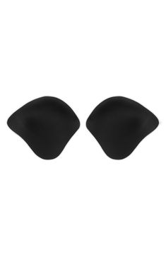 These adhesive breast cups create beautiful cleavage and offer a no-show look under backless, strapless or plunging ensembles without a traditional bra. Includes two self-adhesive individual cups 85% polyamide, 15% elastane; 100% silicone adhesive Hand wash, dry flat Imported Elegant Seamless Backless Bra, Elegant Backless Bra With Removable Pads, Black Micro-elastic Bra With Removable Pads, Fabric Gift Bags, Fabric Gifts, Free Fabric, Hand Wash, Nordstrom, Bra