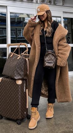 Stylish Winter Outfits, Winter Fashion Outfits Casual, Mode Casual, Teddy Coat, Casual Winter Outfits, Winter Outfits Women, Fall Fashion Outfits, Looks Style, Mode Inspiration