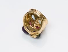 Craig Drake Gold Ring Gold Ring Vintage, Precious Stones Rings, Genuine Love, 18k Gold Ring, Semi Precious Stone, Ring Vintage, Stone Ring, Stone Rings, Drake