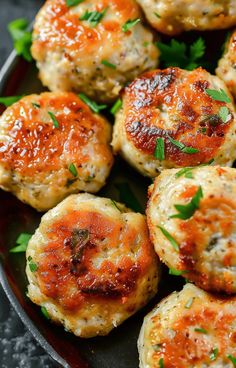 Discover the joy of Homemade Chicken Meatballs, a simple yet delicious recipe that’s perfect for any occasion. Juicy, flavorful, and versatile, these meatballs are a must-try for meatball lov… Juicy Meatballs Recipes, Healthy Chicken Meatballs, Chicken Meatball Recipe, Ground Chicken Meatballs, Chicken Parmesan Meatballs, Herb Chicken