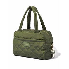 Marc Jacobs Quilted Nylon Medium Weekender Travel Bag Dark Green Heaven Bag Brand New Great Gift! 100% Authentic Medium Quilted Nylon Duffle Bag, Perfect For Your Next Quick Trip. Wear It By Either The Shoulder Straps Or Crossbody Webbing Strap. . Features & Dimensions: M0017014 Nylon Top Zip Closure Front Slip Pocket Interior Zip Pocket 17in L X 7in D X 11in H 42cm L X 18cm D X 28cm H Strap 64in L X 2in D 162cm L X 4cm D Strap Drop 30in (75cm) Handle Drop 11in (28cm) Color : Dark Green Price Is Quilted Green Shoulder Bag For Travel, Green Quilted Shoulder Bag For Travel, Green Quilted Bag For Travel, Green Nylon Shoulder Bag With Top Carry Handle, Green Nylon Bag With Top Carry Handle, Nylon Satchel For On-the-go, Green Nylon Bag With Detachable Strap, Nylon Satchel With Luggage Sleeve, Green Nylon Shoulder Bag