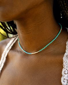 Three words: bold, bright and beautiful. We paired our bestselling blues with cream & sparkling silver to make this versatile seed bead choker. The blue pops at the beach but the silver steals she show at night making this our 'everyday' necklace choice. #puravidabracelets #playa #seedbead #choker #obx #turqouise #beachy Seed Bead Choker, Pura Vida Bracelets, Bead Choker, Pinky Promise, Bright And Beautiful, Everyday Necklace, String Bracelet, Seed Bead Necklace, Beaded Choker