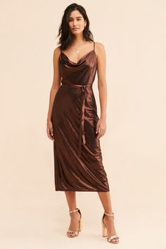 Rent Metallic Slip Dress from Nuuly. Pick 6 items for $98/month. Free shipping + returns. Lace Tunic Dress, Leather Midi Dress, Flounce Hem Dress, Independent Woman, Mini Skirt Dress, Paisley Maxi Dress, Velvet Maxi Dress, Color Block Cardigan, Lace Tunic