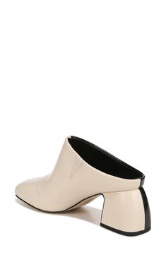 The square toe and cushioned footbed of this faux-leather mule make it the perfect choice for both office and off-duty ensembles. 2 1/4" heel Synthetic upper and lining/rubber sole Imported The Square, Leather Mules, Off Duty, Sam Edelman, Mule, Circus, Nordstrom Rack, Make It, Rubber Sole