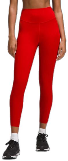 Free Mind, Running Tights, Tight Leggings, Women's Leggings, Red Color, Free Size, Pant Jumpsuit, Lululemon Athletica, High Rise