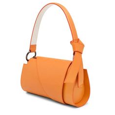 THE FLAP BOW TOP HANDLE BAG | The Nichole Collection Wedding Bags, Party Handbags, Luxury Designer Handbags, Baguette Bag, Underarm Bag, Shopping Tips, Orange Bag, Designer Handbag, Simple Bags