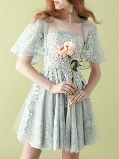 Cocktail Wedding Attire, Cocktail Dress Prom, Dress Attire, Piece Prom Dress, Cocktail Attire, Formal Outfit, Wedding Attire, Kawaii Fashion, Quince