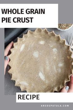 Learn to bake a whole grain pie crust with rye flour. This easy, make-ahead recipe is a spin on the classic butter pie dough, offering a rich, nutty taste. Great for any pie, this dough combines simplicity and unique flavor for any baking occasion.