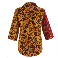 This African Print Shirt for Woment is sure to give your look a seriously chic update. Product Features Please Compare your Measurements To our Size Chart Before Purchase 3/4 Length Sleeve Shallow Shirt Neckline Front Snap Button Closure Regular fit- true to size Machine/Hand wash 100% Ankara Print Cotton Delivery Time This item will be processed within 3 business days (Excluding Weekends and Holidays). Once products ships it can take up to 15 Business days depending on your location. A tracking African Print Shirt, Skirt Swimsuit, African Shirts, Ankara Print, Fitted Shirt, Wrap Midi Dress, Midi Skirt Pencil, Swimsuit Set, African Wear