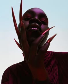 Surrealism Editorial Fashion, Afro Surrealism, High Fashion Makeup Editorial, Surreal Fashion, Avant Garde Photography, Event Hair, Editorial Inspiration, Inspiration Pics, High Fashion Makeup