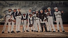 a group of baseball players standing next to each other