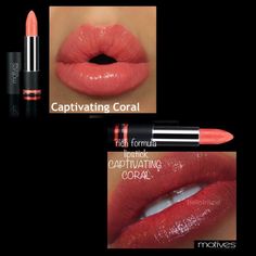 Hydrating Coral Lipstick Coral Lipstick, Lipstick Color, Lipstick Colors, Makeup Lipstick, Color Orange, Womens Makeup, Coral, Orange, Makeup