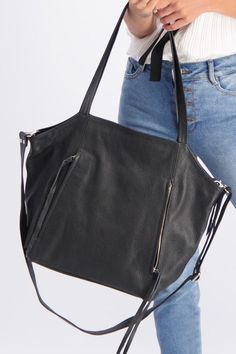 Black Leather Tote, Soft Leather Tote with Zipper, Black Leather Bag, Handbag Tote, Large Leather Ba Black Bucket Bag With Zipper Pocket For Daily Use, Black Bag With Zipper Pocket For Everyday Use, Everyday Bucket Bag With Zipper Pocket, Versatile Leather Bucket Bag With Zipper Pocket, Rectangular Leather Bucket Bag With Zipper Closure, Versatile Leather Hobo Bag With Zipper Pocket, Leather Bucket Bag With Zipper For Daily Use, Leather Shoulder Bag With Zipper, Leather Shoulder Bag With Zipper Pocket For Errands