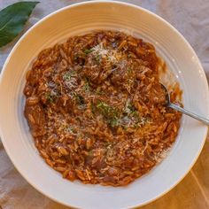 Youvetsi - Greek Beef and Orzo Stew Lamb Casserole, Orzo Pasta Salad, Watermelon Feta Salad, Fresh Spices, Small Pasta, Orzo Pasta, Tender Beef, Hearty Stews, Pasta Shapes