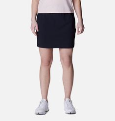 Take on the trail. This hiking skort is ready for anything with broad-spectrum UV protection and stain-repellent tech. Plenty of pockets give you storage for small gear, while lightweight fabric with just-right stretch provides lasting comfort. Columbia Dresses, White Skort, Electronic Shop, Summer Favorites, Columbia Sportswear, Move In, The Outdoors, Color Trends, Upf 50