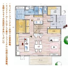 House Layout Plans, Japanese Interior, Dream Rooms, House Layouts, Small House, Floor Plan, Interior Architecture, House Plans, House Interior