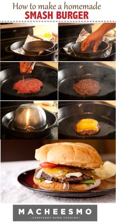 how to make a homemade smash burger