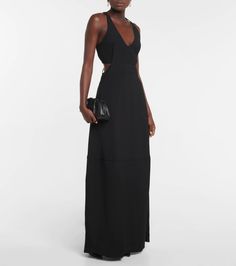 Cut-out maxi dress Cut Out Maxi Dress, Victoria Beckham, Cut Out, Maxi Dress, Luxury Fashion, Black