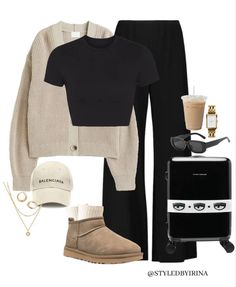 Comfy Fall Outfits With Uggs, Styling Uggs Boots, Cali Winter Outfits, Outfits For New York Fall, Miracle Workers, Outfit Chic, School Looks