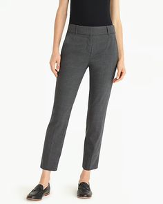 J.Crew: Cameron Slim Crop Pant In Italian Stretch Wool Blend For Women Slim Pants, New Technology, Cropped Pants, Fashion News, Wool Blend, J Crew, Cashmere, Pants For Women, Blazer