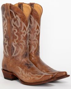 Shyanne Women’s Dublin Western Boots - Snip Toe, Tan, hi-res Western Boots Outfit, Womens Cowgirl Boots, Wedding Boots, Western Look, Vintage Western, Leather Pulls, Distressed Leather, Boots Outfit, Cowgirl Boots