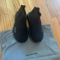 Balenciaga Speed Lt Sneakers New Black 27-28eu Balenciaga Speed Runner, Balenciaga Sock, Balenciaga Track 2, Balenciaga Track Sneakers, Shoes Balenciaga, Black Balenciaga, Balenciaga Speed, Balenciaga Sneakers, Sock Sneakers