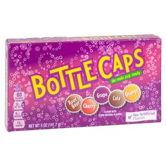 Wholesale Bottlecaps 5 Oz Theater Box- Bulk Bottle Caps, Theater, Candy, Pink