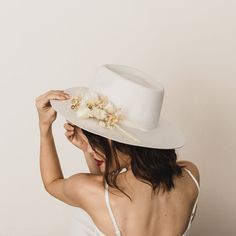 Wool Bridal Hat - Dawn Bridal Gift Box, Nordic Wedding, Bridal Closet, Bridal Party Getting Ready, Small Flower Arrangements, Bridal Boxes, Large Flower Arrangements, Bride Hat, Bridal Hat