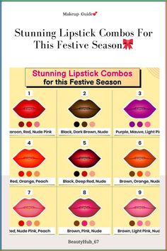 Makeup_Makeup Look_Makeup Guide_Lipstick_Lipstick Combos_Lipstick Hacks#makeuplover #makeupoftheday #lipstick #lipstickcolors Lipstick Combinations, Lipstick Tricks, Lipstick Combos, Freelance Makeup Artist Business, Pink People, Lipstick Guide, Sephora Lipstick, Lipstick Application, Lip Color Shades