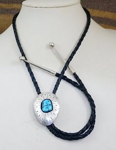 Southwestern Blue Bolo Ties As A Gift, Southwestern Blue Bolo Tie For Gift, Blue Handmade Bolo Tie Gift, Bohemian Blue Bolo Ties As Gift, Handmade Turquoise Bolo Tie As A Gift, Handmade Turquoise Bolo Ties As Gifts, Artisan Turquoise Bolo Ties For Gifts, Adjustable Blue Southwestern Bolo Tie, Adjustable Southwestern Blue Bolo Tie