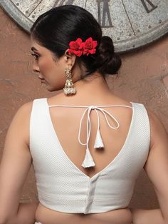 Fancy Blouse – Roop Darshan Scallop Saree Blouse, Blouse For Plain Black Saree, Frill Neck Blouse For Saree, Ranipink Studio Blouses, Roscoe Blouse True Bias, Plain Blouse Designs, Plain Blouse, Fancy Blouses, Blouse Designs