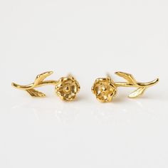 Our exclusive collection of birth flower jewelry was inspired by the tradition of sending flowers for a loved one’s birthday, except these flowers will last well past the end of each birth month.  Choose the bloom that fits your birth month or go rogue and choose your favorite flower, we won't tell. 14k yellow gold ver 14k Rose Gold Flower Earrings, Yellow Gold Birth Flower Earrings Gift, Rose Gold Flower Earrings In 14k Gold, Mother's Day Sterling Silver Birth Flower Earrings, 14k Gold Flower Earrings Jewelry, Gold Earrings With Birth Flower For Anniversary, Gold Birth Flower Shaped Earrings, 14k Gold Flower-shaped Earrings, Gold Birth Flower Earrings For Anniversary