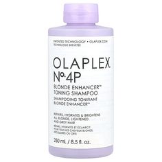 Patented Technology Repairs, Hydrates and Brightens All Blonde, Lightened and Grey HairInfused with patented OLAPLEX® Bond Building Technology, this customizable toning shampoo strengthens, softens and neutralizes unwanted yellow tones for brighter, more manageable hair. Olaplex Blonde, Toning Shampoo, Yellow Tones, Beauty And Personal Care, Health And Beauty, Hair Care, Repair, Blonde, Personal Care