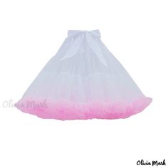 Olivia Mark - Womens A-line Petticoat Skirt with Built-in Crinoline Cancan Petticoat For Costume Party, Cancan Petticoat Skirt For Costume Party, Spring Can-can Petticoat In Crinoline, Crinoline Full Skirt For Costume Party, Full Crinoline Skirt For Costume Party, Spring Costume Party Full Skirt Petticoat, Full Skirt Petticoat For Costume Party In Spring, Spring Full Skirt Petticoat For Costume Party, Full Skirt Petticoat For Spring Costume Party