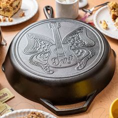 a cake pan sitting on top of a table