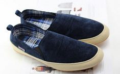 Feature: BreathableSeason: SummerClosure Type: Slip-OnUpper Material: CanvasInsole Material: RubberOutsole Material: RubberVulcanized Shoes: YesLining Material: CanvasHeel Type: FlatShoe Width: Medium (B, M) ﻿SKU: 371273 Casual Blue Slip-ons With Round Toe, Casual Fabric Slip-ons With Round Toe, Casual Slip-on Shoes, Casual Fabric Slip-on Shoes, Casual Fabric Slip-ons, Casual Beach Slip-ons, Navy Casual Slip-ons With Rubber Sole, Casual Blue Flat Slip-ons, Casual Blue Slip-ons For Summer