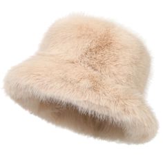 PRICES MAY VARY. Perfect Size: Our faux fur hat is suitable for all sizes of heads.The conical design ensures a perfect fit and is suitable for women of all hair types.Enjoy the versatility of this hat and bring a comfortable and fashionable experience. Classic Solid: Our fluffy faux fur hat is very practical and comes in multiple colors to choose from.Classic solid colors can be paired with any outfit,making you stand out in any event or occasion. Great Gift: Our furry hat is an ideal choice.Su Bucket Hat Winter, Fuzzy Bucket Hat, Fur Bucket, Faux Fur Bucket Hat, Fur Bucket Hat, Stylish Headbands, Faux Fur Hat, Cozy Hat, Fur Hat