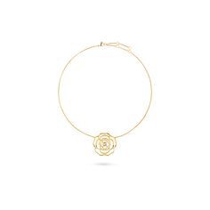 CHANEL PÉTALES DE CAMÉLIA NECKLACE 18K yellow gold, diamond 0.16 total carat weight Jewelry Png, Chanel Necklace, Chanel Jewelry, Bergdorf Goodman, Gold Diamond, Tops Designs, Chanel, Yellow Gold, Luxury Fashion