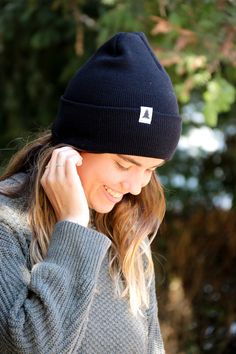 The ultimate outdoor beanie. Thick, 100% acrylic material to stay warm in any weather! Each patch is hand sewn on, so each beanie is unique! Colors also available: Brown - https://www.etsy.com/listing/922176139/pine-tree-label-beanie-brown?ref=shop_home_active_2&frs=1 Green - https://www.etsy.com/listing/922177977/pine-tree-label-beanie-green?ref=shop_home_active_1&frs=1 Please Note - Since every computer screen is different, the colors here may vary slightly from the actual hat and patc Outdoor Beanie, Black Embroidered Beanie For Winter, Forest Green Beanie, Cozy Black Beanie Cap, Black Embroidered Beanie Cap, Lightweight Outdoor Beanie, One Size Fits Most, Beanie Black, You Are My Favorite, Cool Stickers