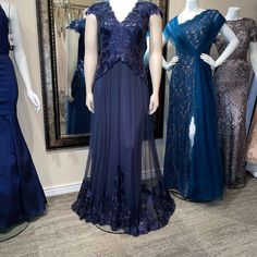 Liquidation Tadashi Shoji Navy Blue Sequin Embroidered Flared Skirt Long Dress. Size 12/14 Final Clearance Price $125 Blue Fitted Evening Dress With Floral Embroidery, Fitted Blue Evening Dress With Floral Embroidery, Blue Floral Embroidered Evening Dress For Formal Events, Blue Floral Embroidered Evening Dress For Formal Occasions, Formal Blue Evening Dress With Floral Embroidery, Fitted Blue V-neck Mother Of The Bride Dress, Royal Blue Fitted Mother Of The Bride Dress, Free People Adella Dress, Rain Dress