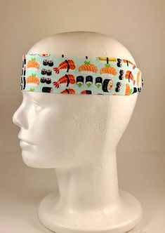 "100% cotton fabric with elastic back for a secure fit. Hand or machine wash cold for best results. Add your own buttons to secure a face mask or wear this to the gym, it's a great workout headband. Circular dimensions are 22\" and expand to 25\", width is about 2\". Handmade by a person with special needs. Our mission is to inpsire special needs individuals with the worldly skills of design, measuring, sewing, and tool working to create and sell one-of-a-kind upholstery and craft products. By p Casual Green Headband, Casual Sports Headband, Casual Sports Event Headband, Adjustable Casual Sports Bandana, Casual Sports Headband One Size Fits Most, Casual Sports Headband, One Size Fits Most, Adjustable Casual Sports Headband, Adjustable Cotton Headband With Elastic Band, Casual White Headband For Gift