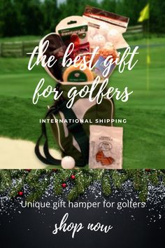 the best gift for golfers - unique gift hamper for golfers shop now