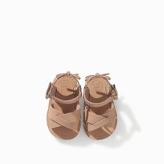 Sandal with straps - Shoes - MINI | ZARA Zara Mini, Strap Shoes, Stylish Kids, Zara United States